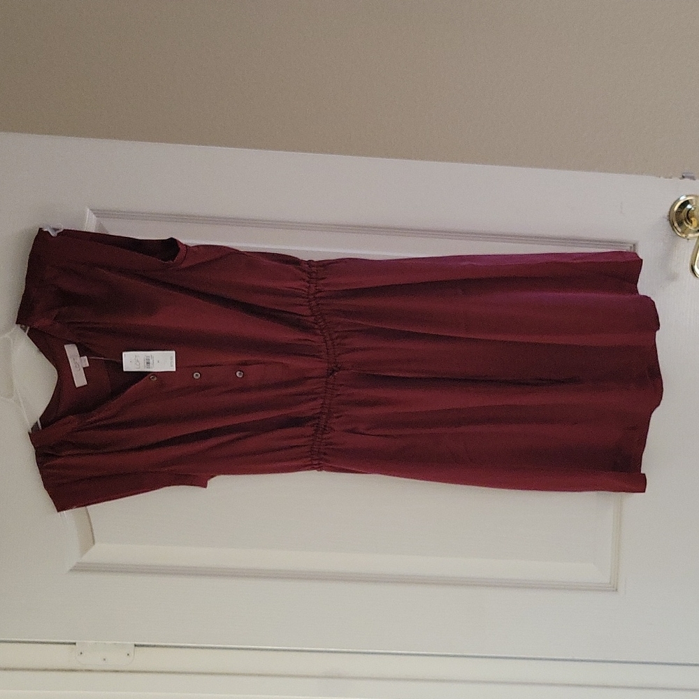 Woman silk dress